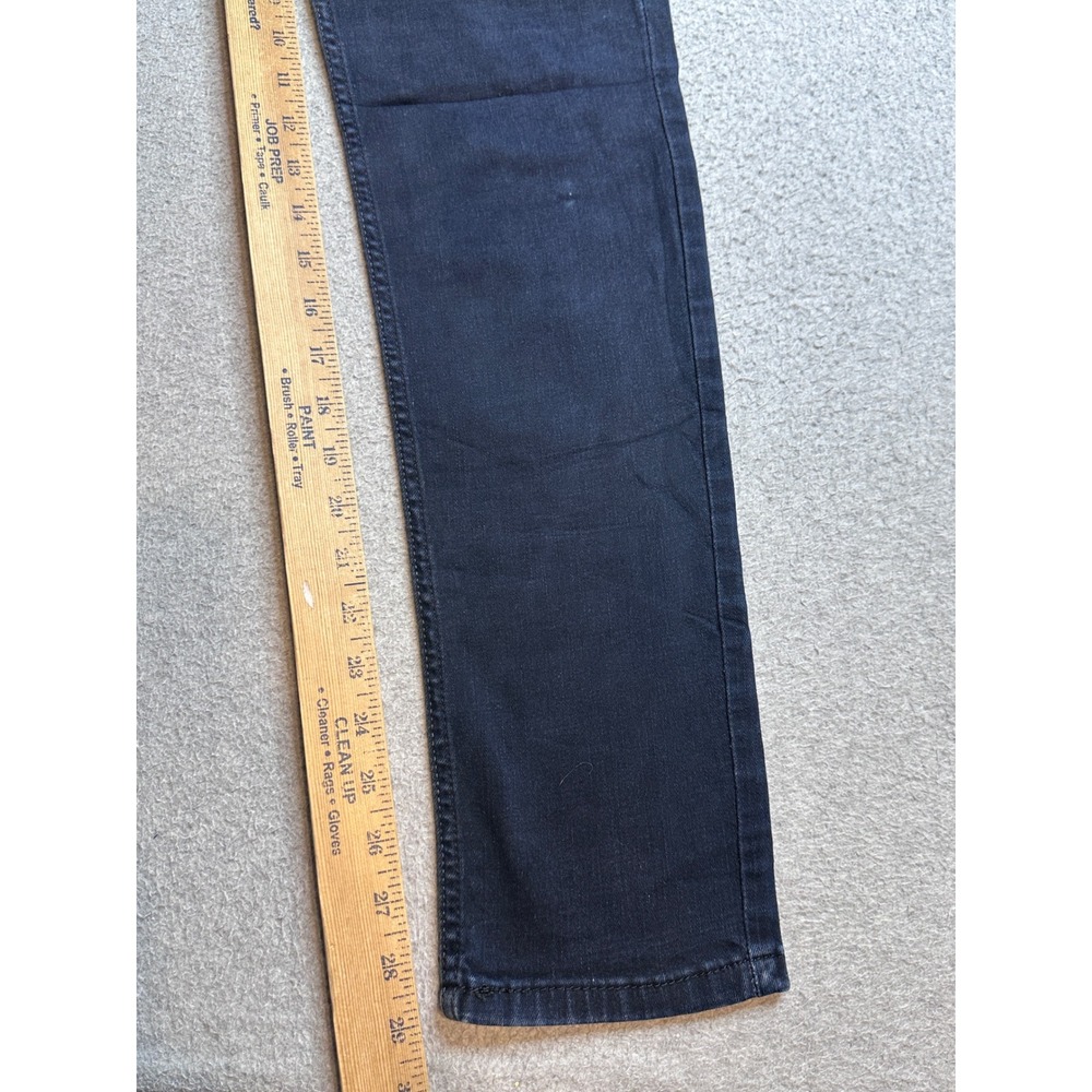 Vintage Levis Skinny Jeans Womens 9M Dark Wash Indigo Stretch Denim Low Rise Y2K - Picture 15 of 16
